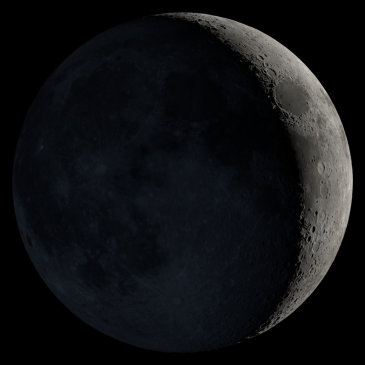 Luna creciente